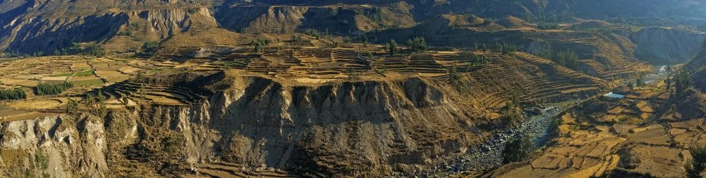 Panorámica del Cañón del Colca