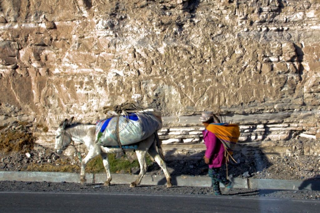 los habitantes del Colca