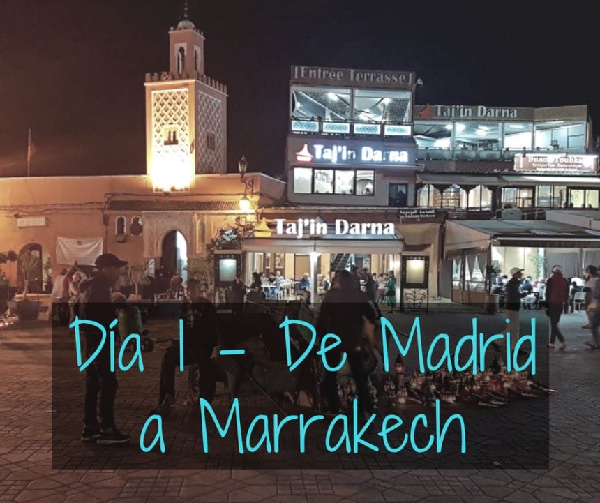 Vuelo de Madrid a Marrakech