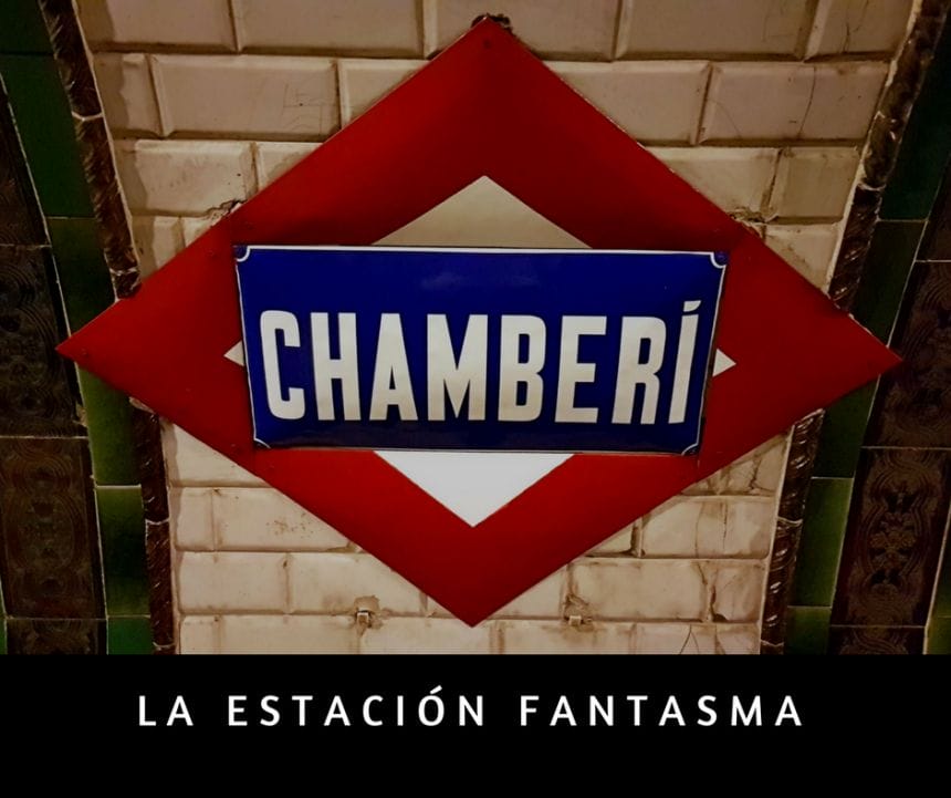 La estación de Chamberí, la "estación fantasma"