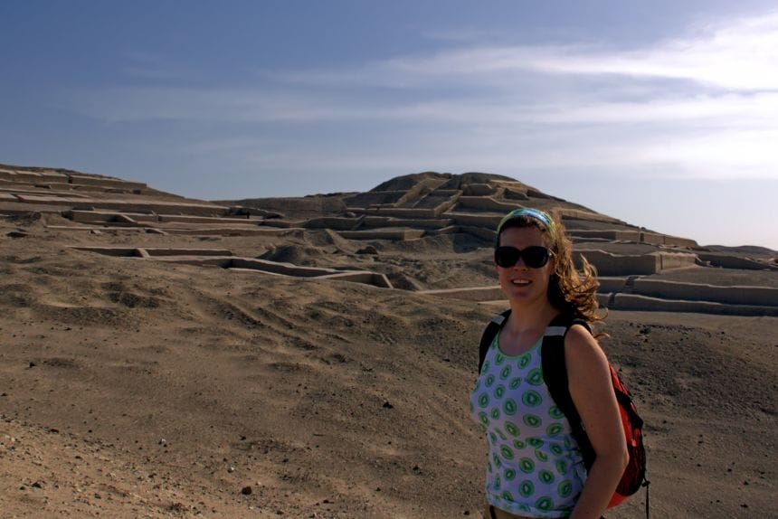 Centro Ceremonial Cahuachi en Nasca