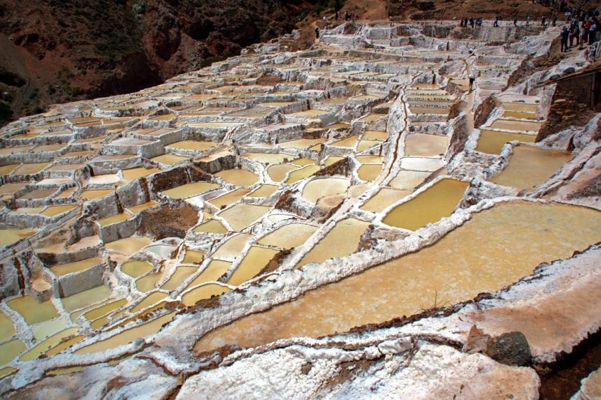 Minas de Sal de Maras en Cusco