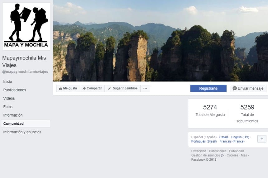 facebook de mapaymochilamisviajes