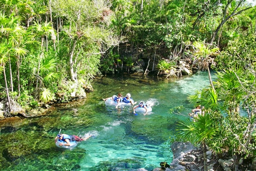 Recorrido río Xel-Há