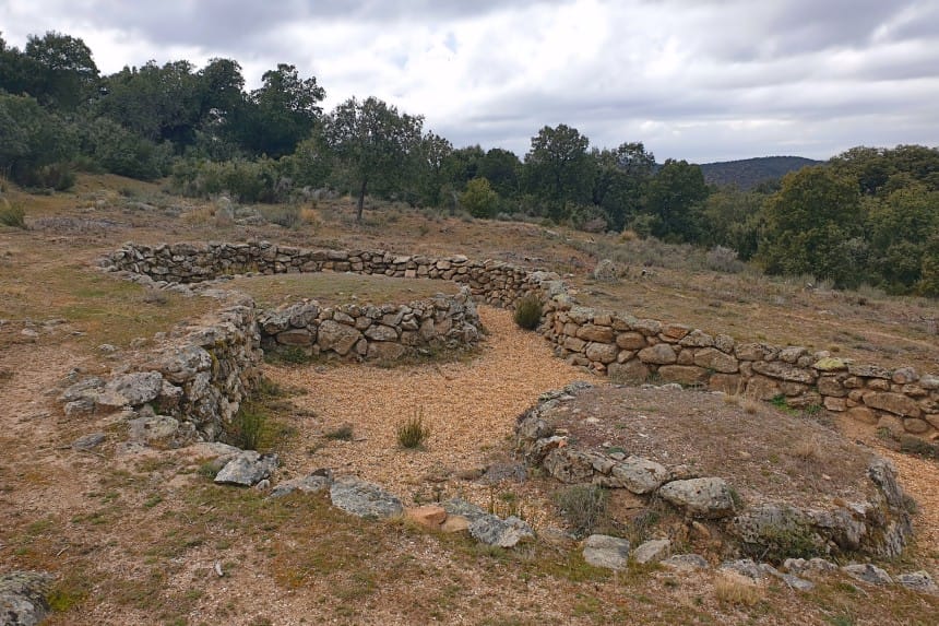 Túmulos en La Osera