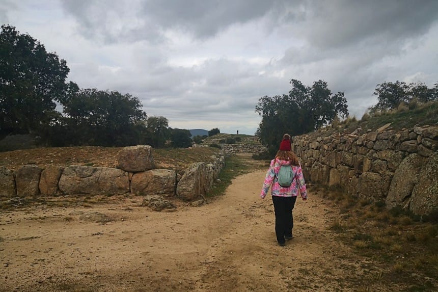 visita al Castro de la Mesa de Miranda