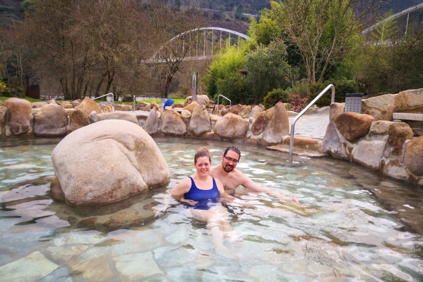 mapaymochila en las Termas de Ourense