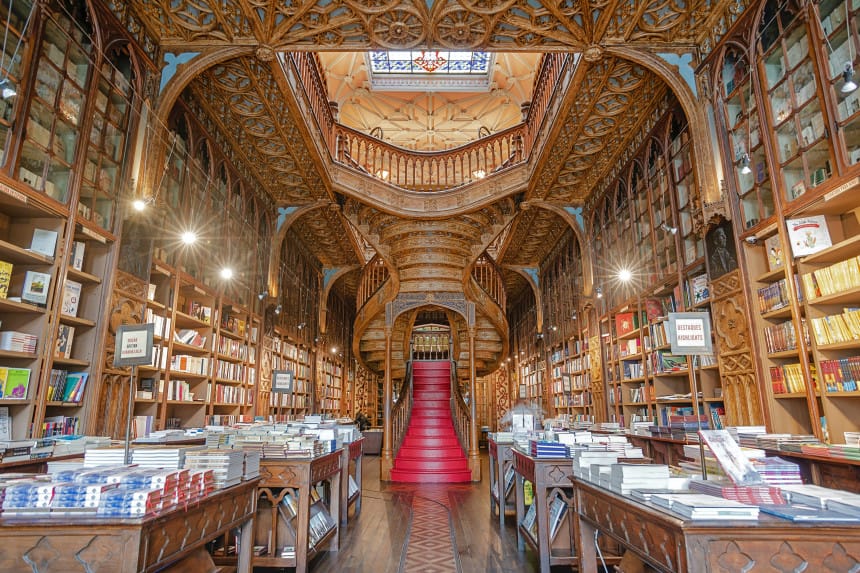 Libreria Lello en Oporto