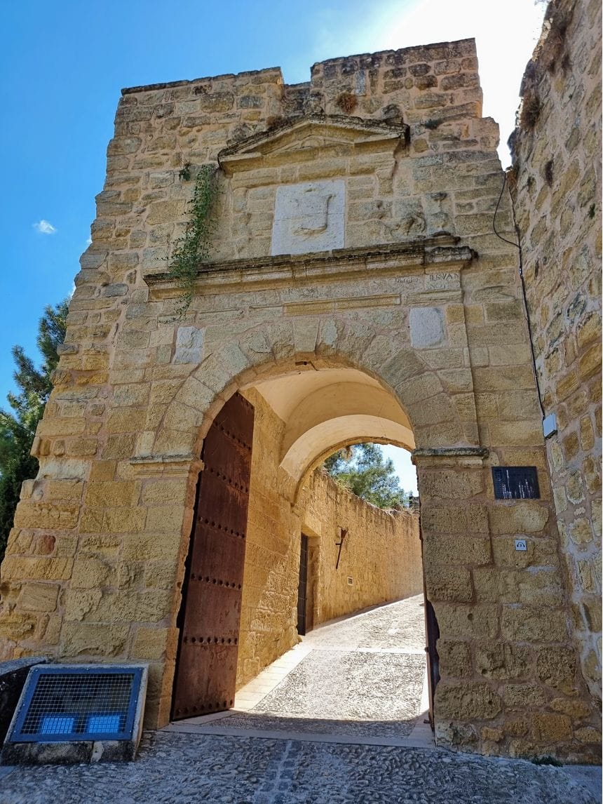 Puerta de las Lanzas de la Fortaleza de la Mota